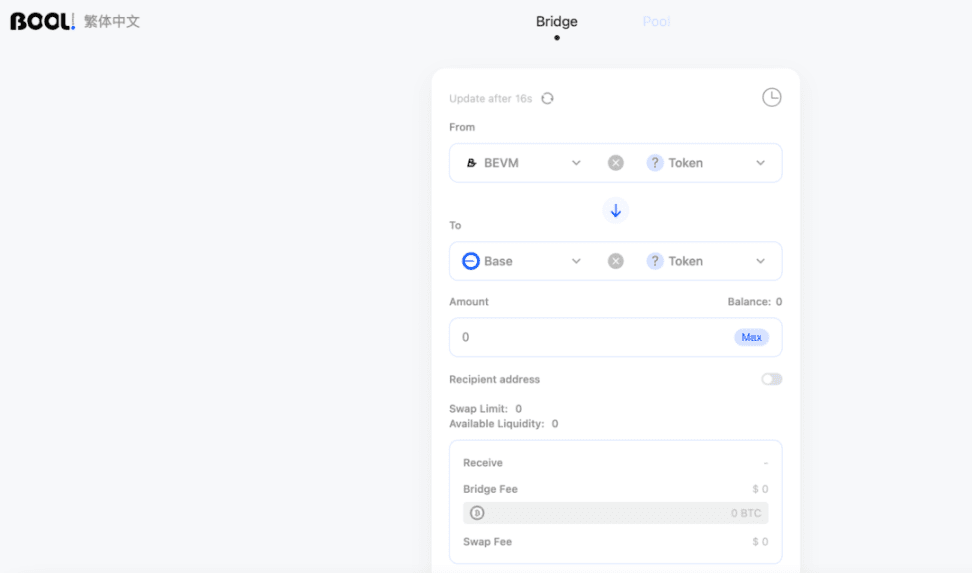 (Bool Network 用户界面)