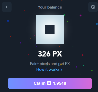 Кнопка “Claim”