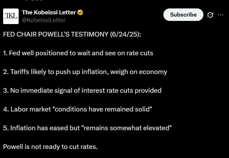 Powell FED Interest Rate