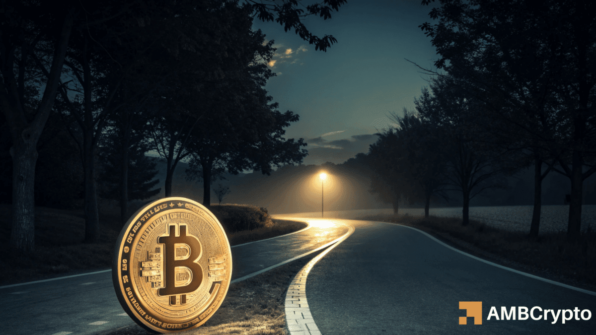 比特币回调警报!MVRV 崩溃预示着 10 万美元的跌幅