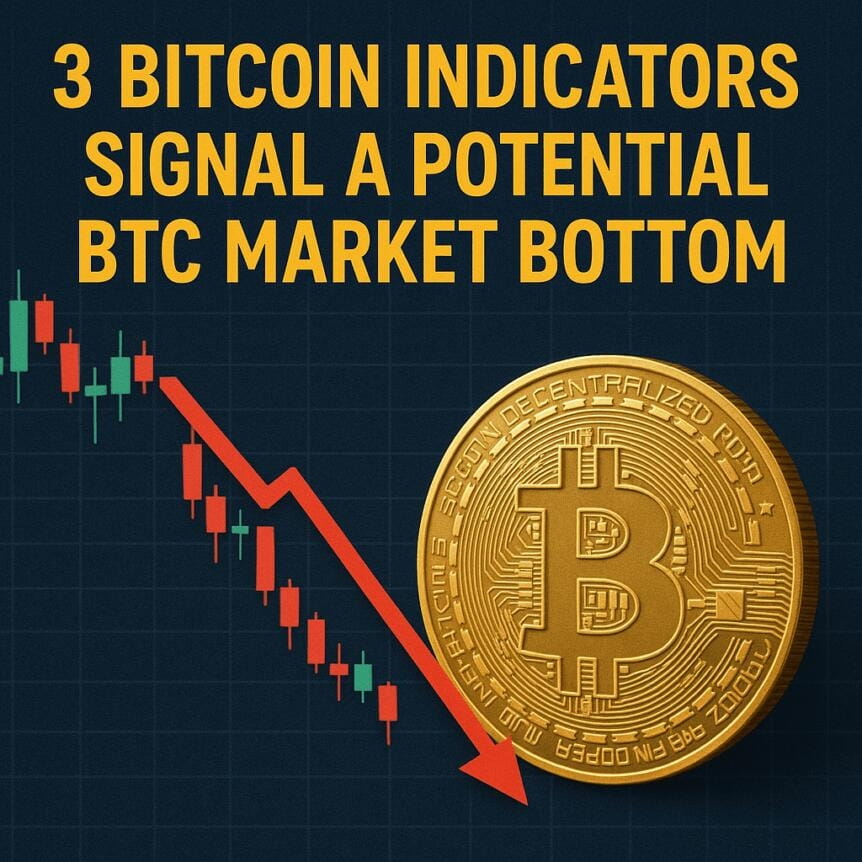 3 Bitcoin Indicators Signal A Potential Btc Market Bottom