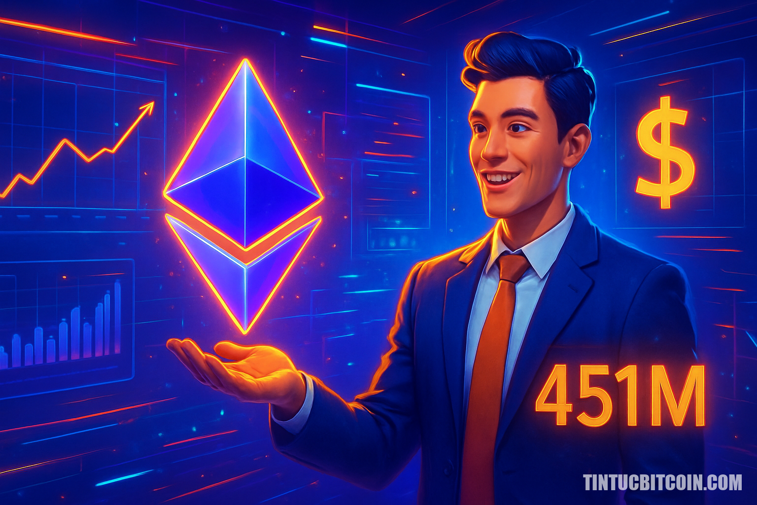 BitMine tăng đặt cược Ethereum với thương vụ staking 451 triệu USD