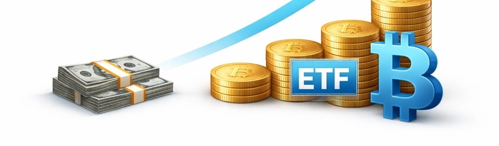 Analysts see Bitcoin ETF assets rising to $180B to $220B in 2026