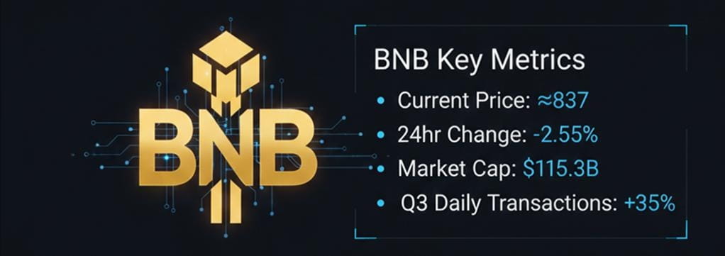 BNB holds onto fourth place in the market-