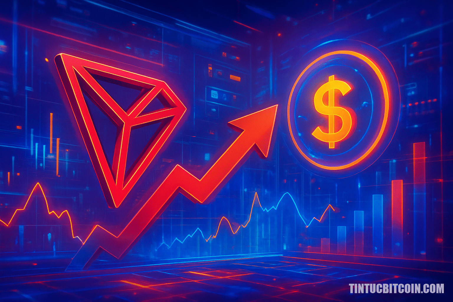 TRON retest vùng cầu chủ chốt, TRX có vượt lại 0,5 USD?