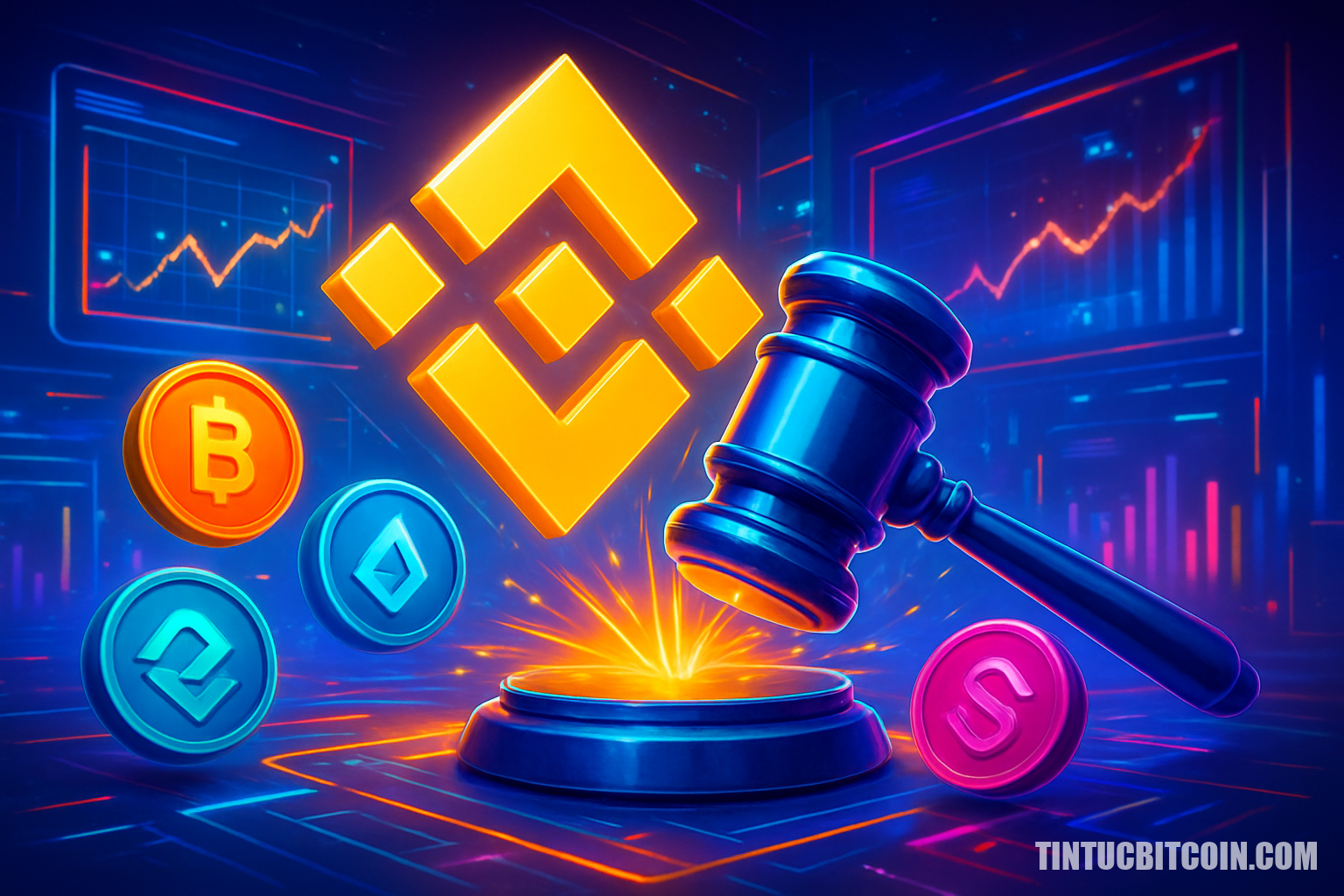 Binance thanh lý hợp đồng BID, DMC, ZRC và TANSSI