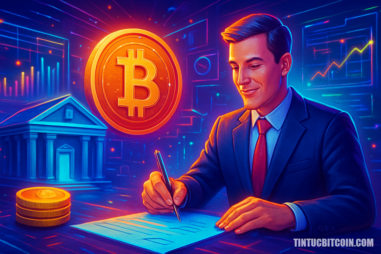 Belarus hợp pháp hóa ngân hàng tiền mã hóa bằng sắc lệnh mới ký