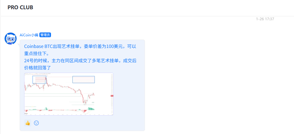 Coinbase “艺术挂单”再现:BTC 加速下探 8.1 万美元_aicoin_图3