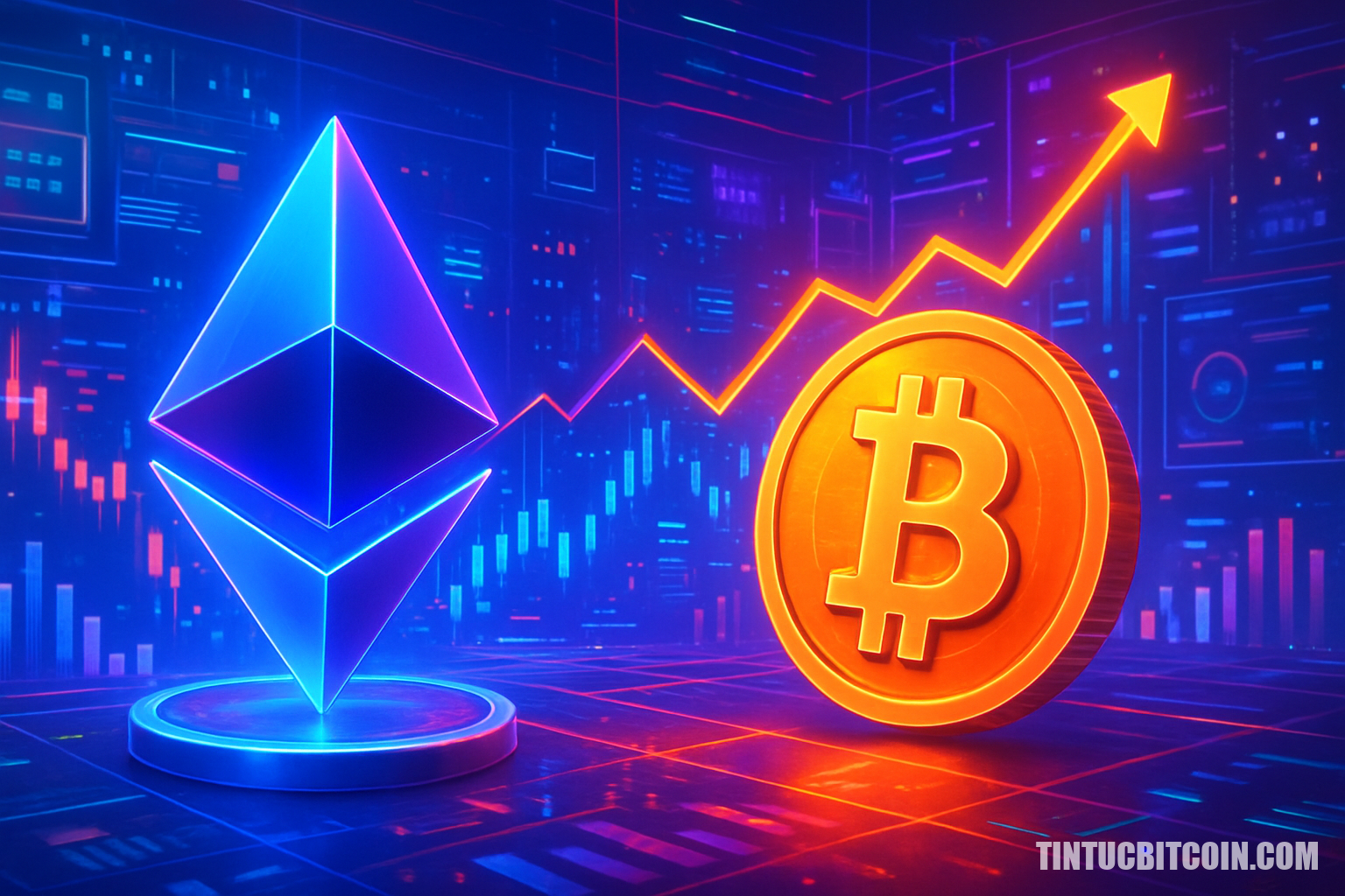 Ethereum có đảo chiều mô hình quý I, vượt lợi thế của Bitcoin?