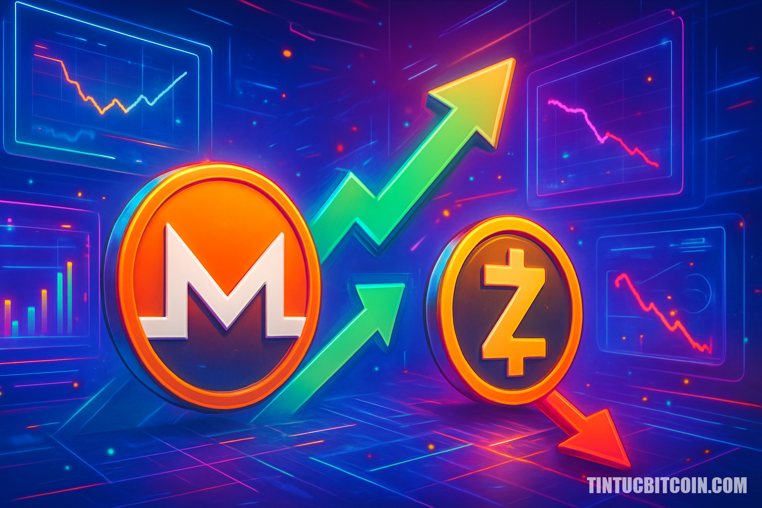 Monero tăng giá hôm nay khi Zcash mất niềm tin