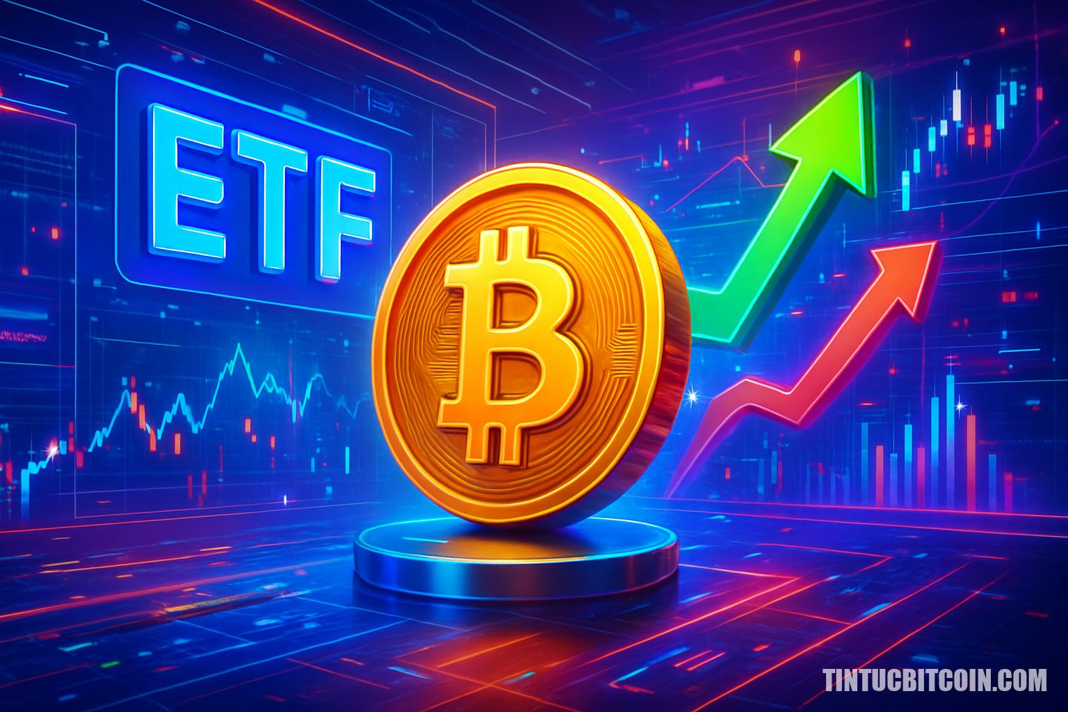 ETF Bitcoin spot ghi nhận dòng tiền vào ra lớn, thị trường phản ứng