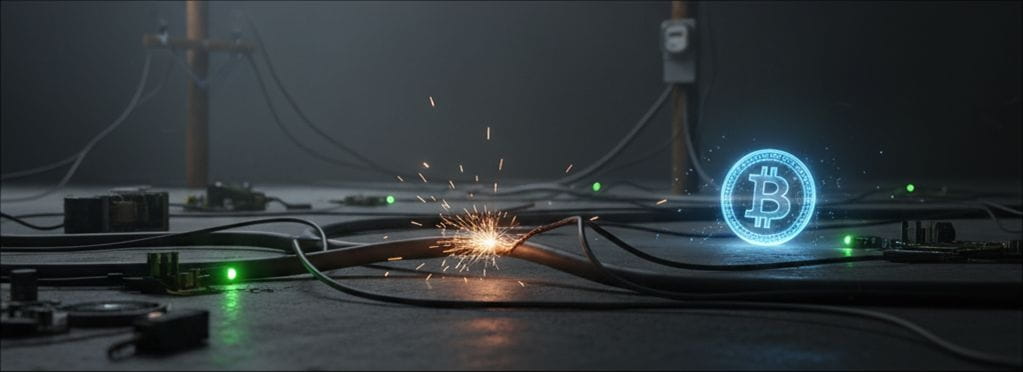 A 2025 Iranian internet blackout disconnected local Bitcoin miners from the global network.