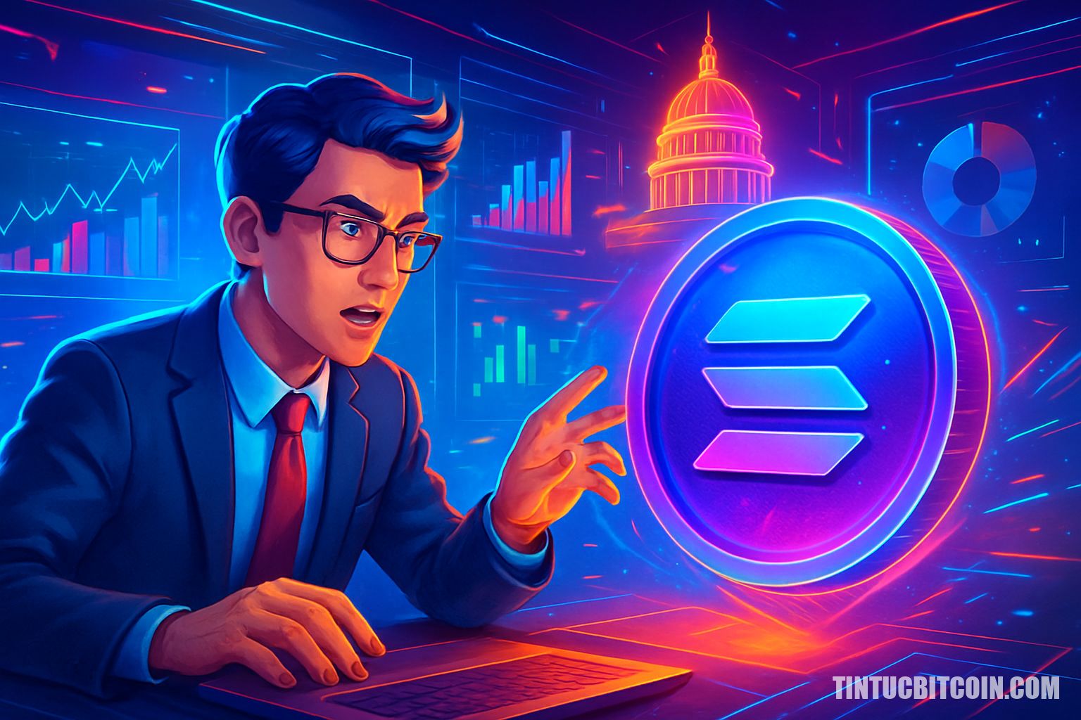 Nhà giao dịch chuyển sang Solana khi Mỹ sắp đóng cửa chính phủ