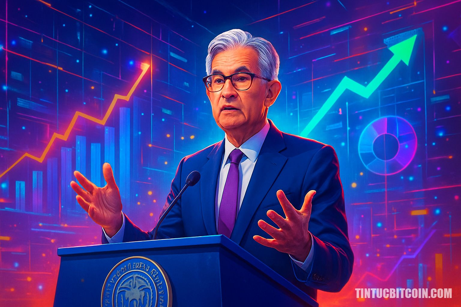 Jerome Powell bàn về chính sách lãi suất tương lai của Fed