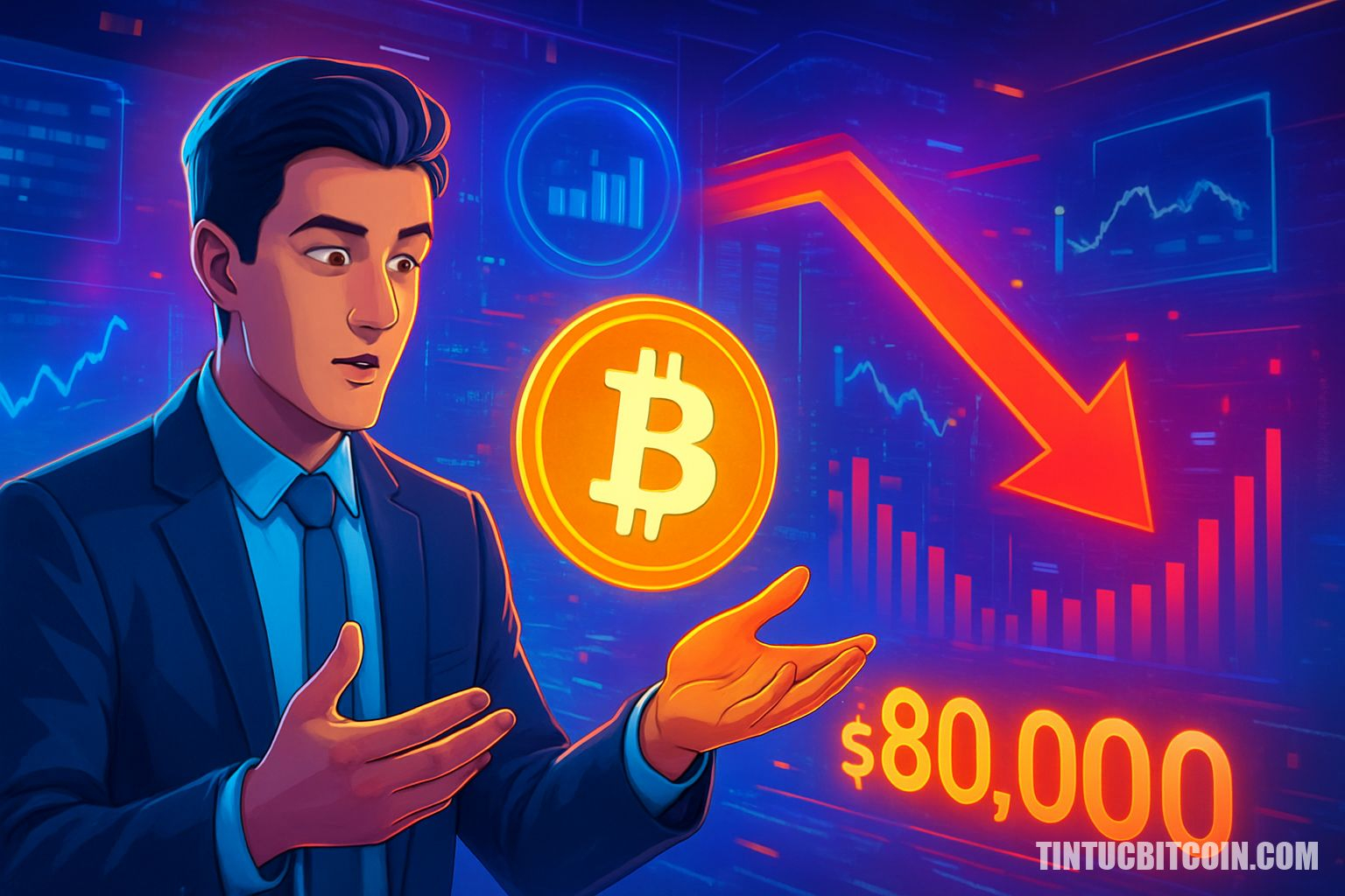 Nhà đầu tư hỏi: Bitcoin giảm giá, đáy 80.000 USD đã sớm?