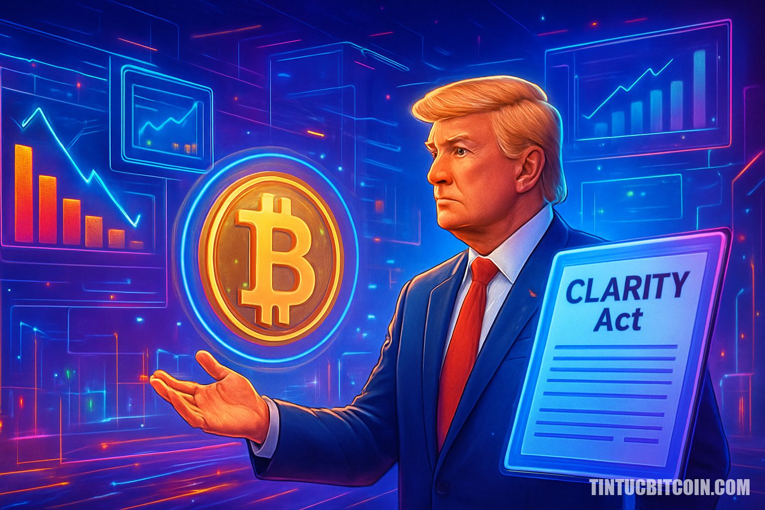 Cố vấn Trump: Dự luật tiền số là không thể tránh khỏi, CLARITY Act trì trệ