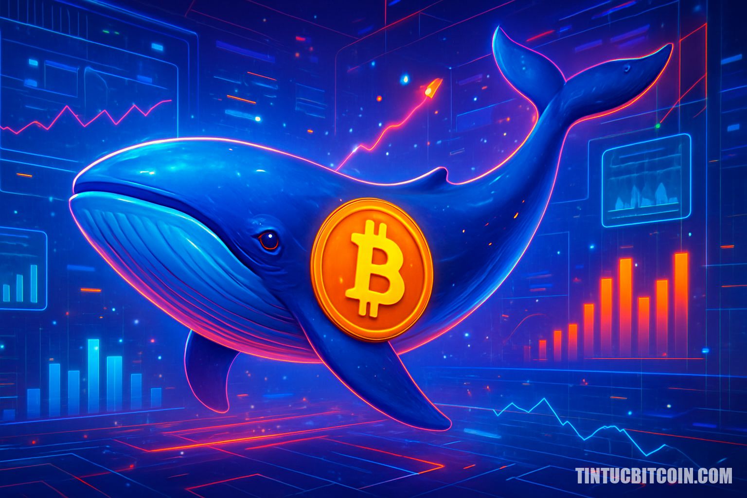 Cá voi Bitcoin vẫn giữ vị thế dù lo ngại thuế quan gây áp lực giá