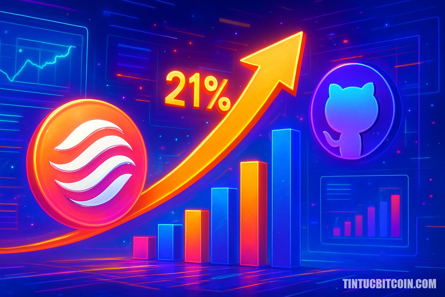 NYM tăng 21% nhờ GitHub, nhưng vùng kháng cự chặn đà tăng