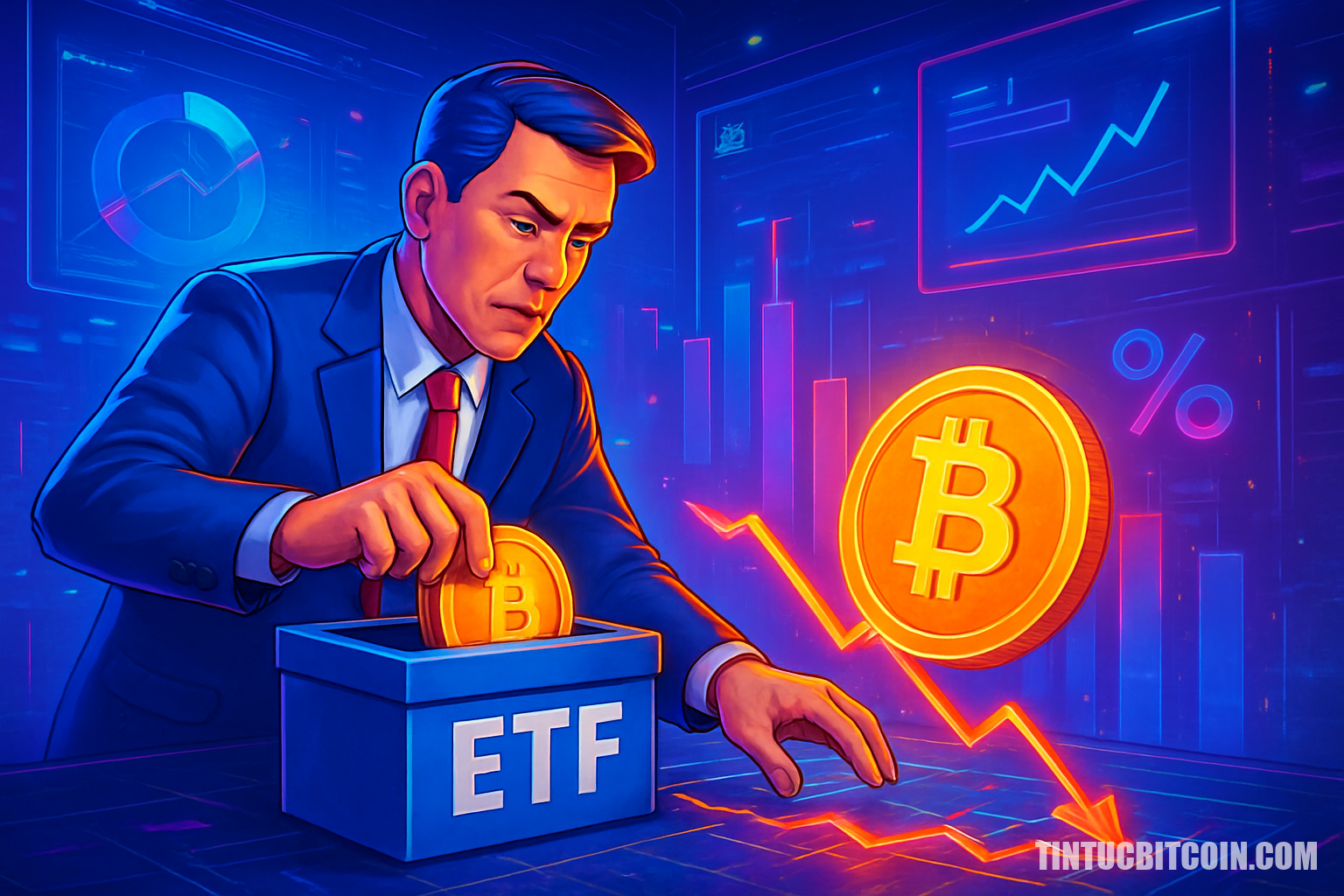 Nhà đầu tư rút vốn ETF, kỳ vọng lãi suất Fed khiến giá crypto giảm?