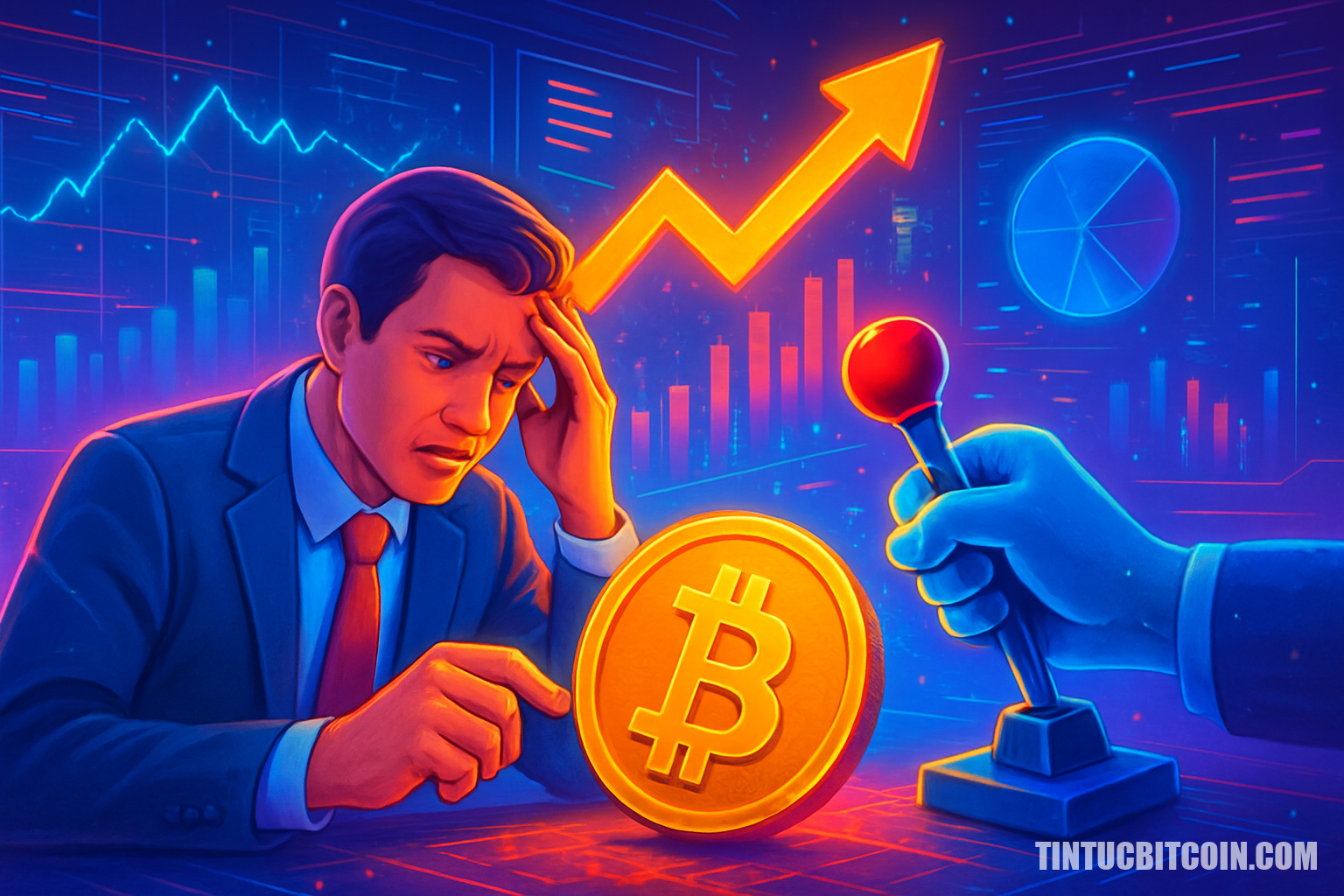 Nhà đầu tư đối mặt rủi ro khi giá Bitcoin tăng nhờ đòn bẩy