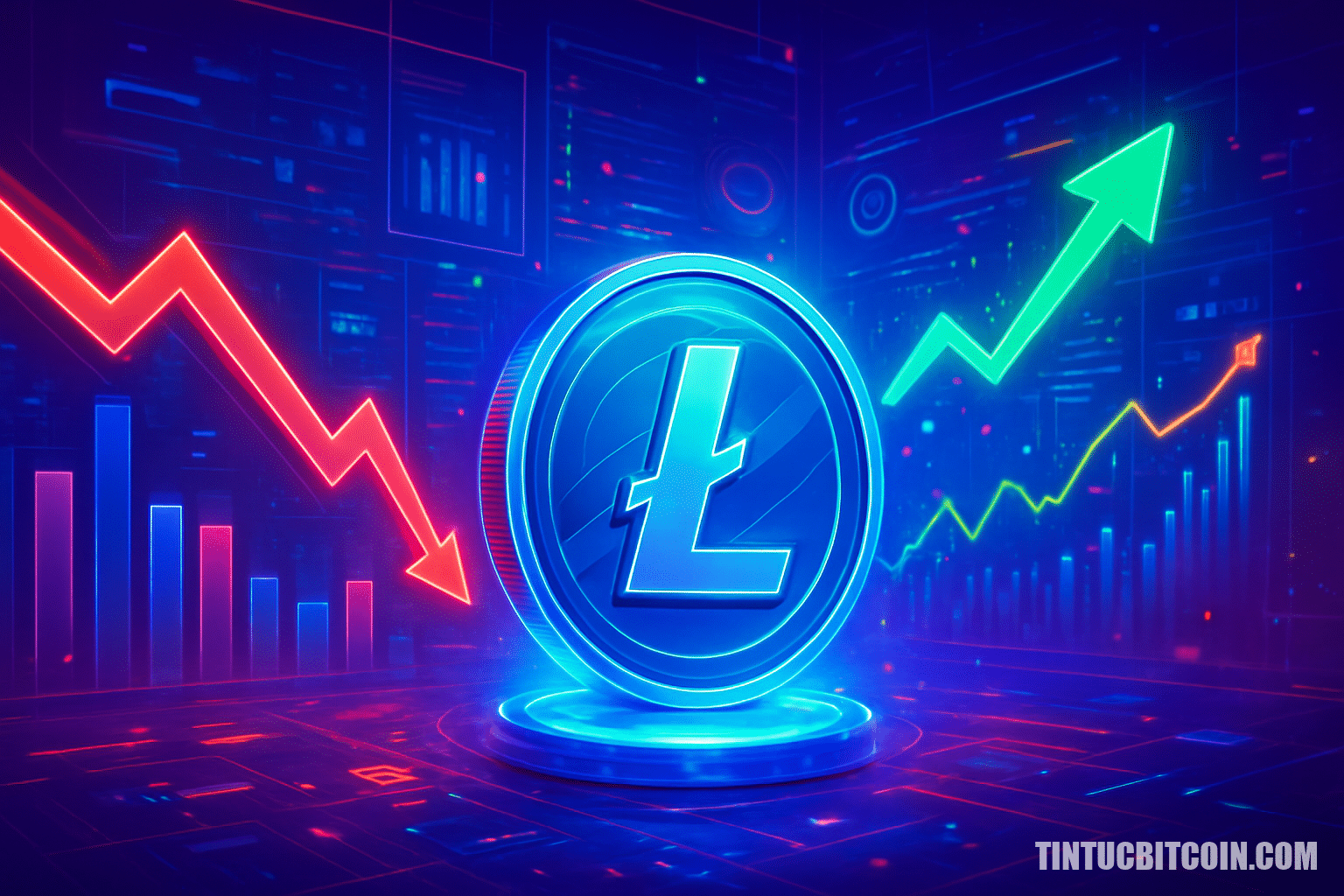 Litecoin chạm đáy nhiều tháng, nhưng mức sử dụng vẫn tăng