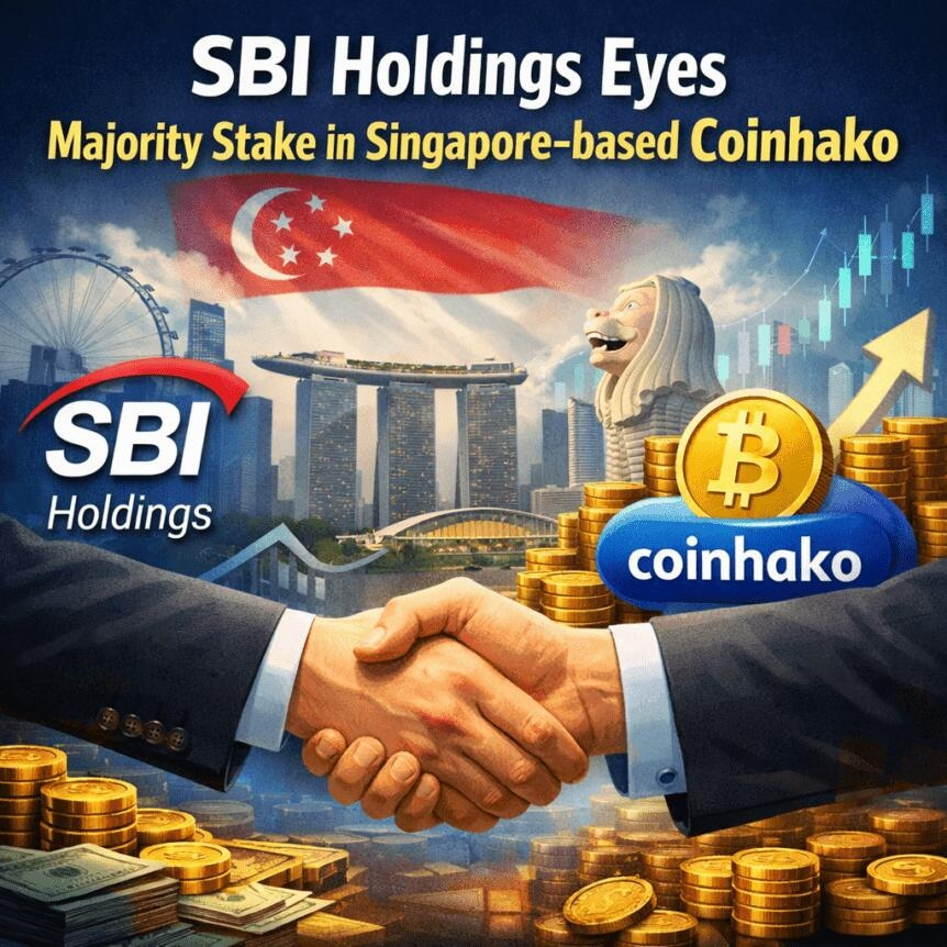 Sbi Holdings Eyes Majority Stake In Singapore-Based Coinhako