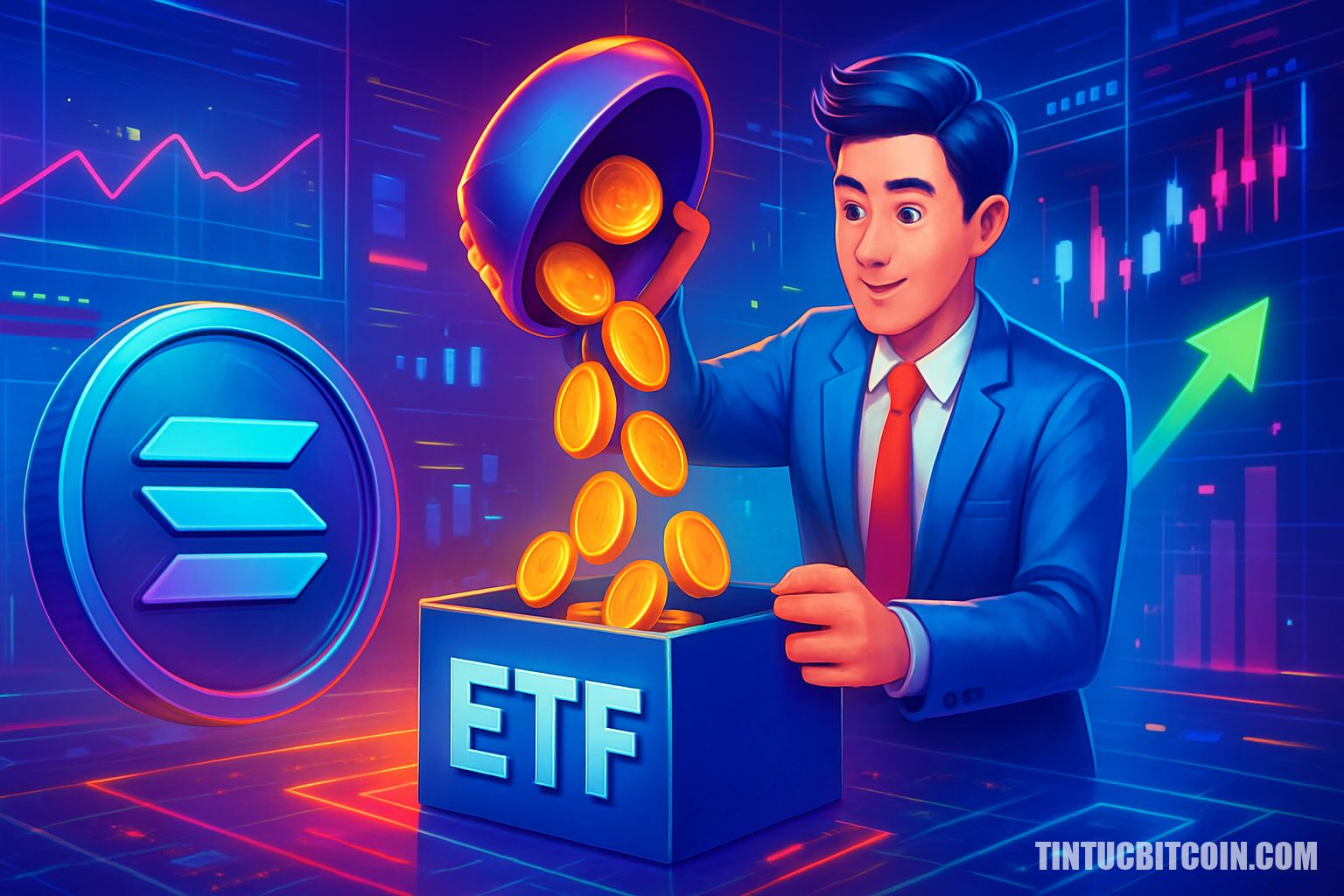 Nhà đầu tư vẫn rót tiền vào ETF Solana dù giá SOL đi ngang