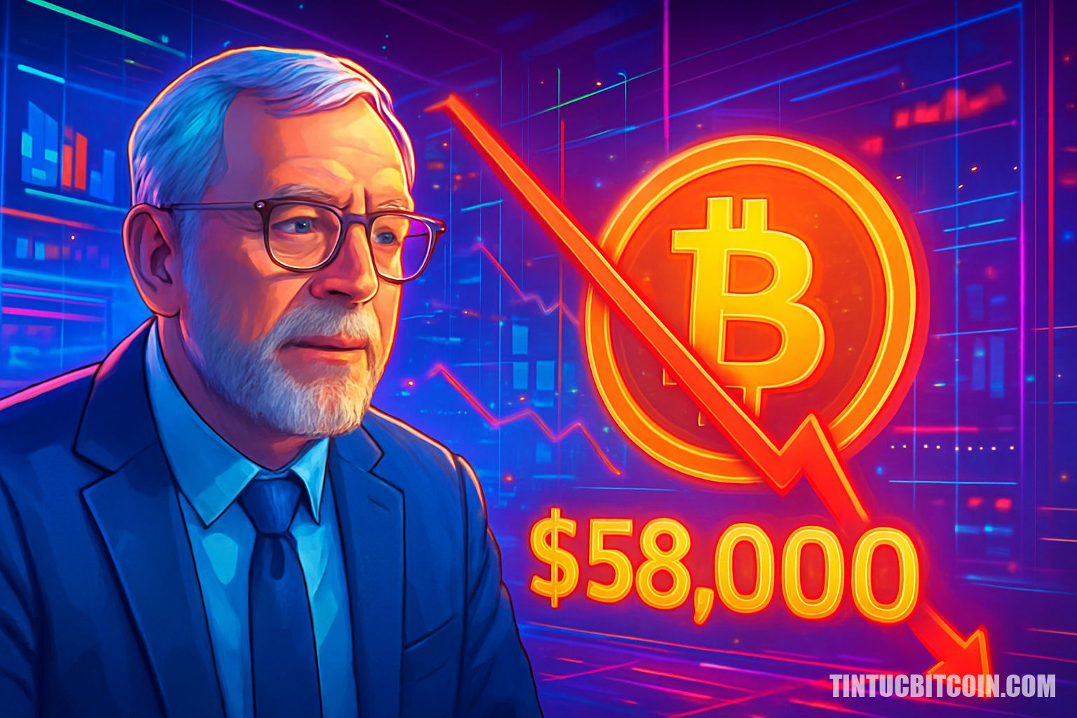 Peter Brandt dự báo Bitcoin giảm về 58.000 USD trong thị trường gấu