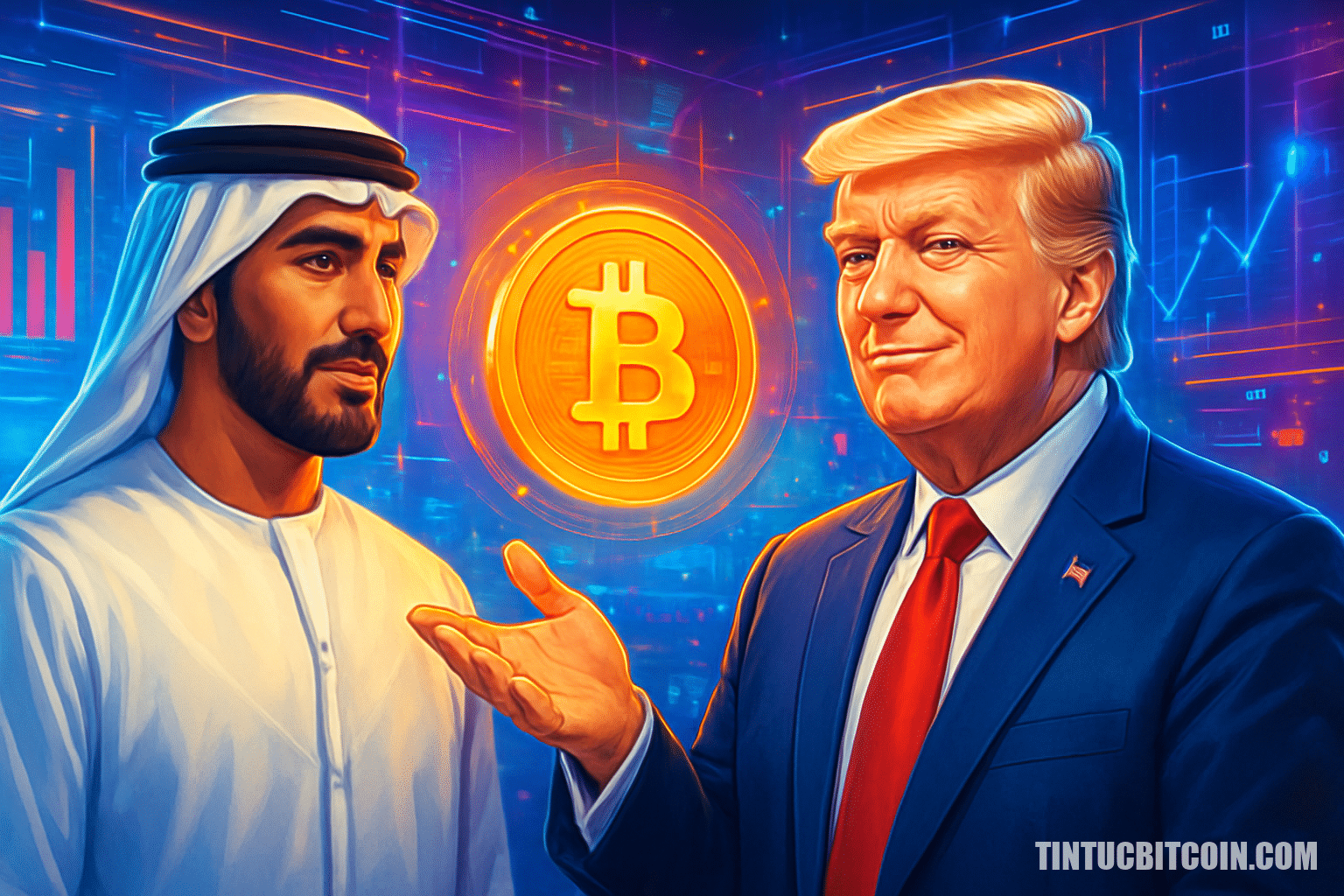 Hoàng gia UAE được đồn đoán đầu tư vào dự án crypto của Trump