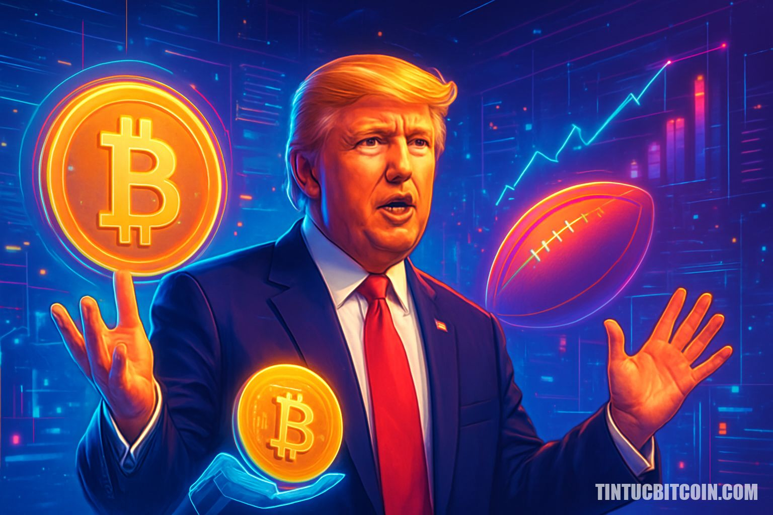 Trump kêu gọi quyên góp crypto tại Super Bowl, dấy lên cáo buộc lừa đảo