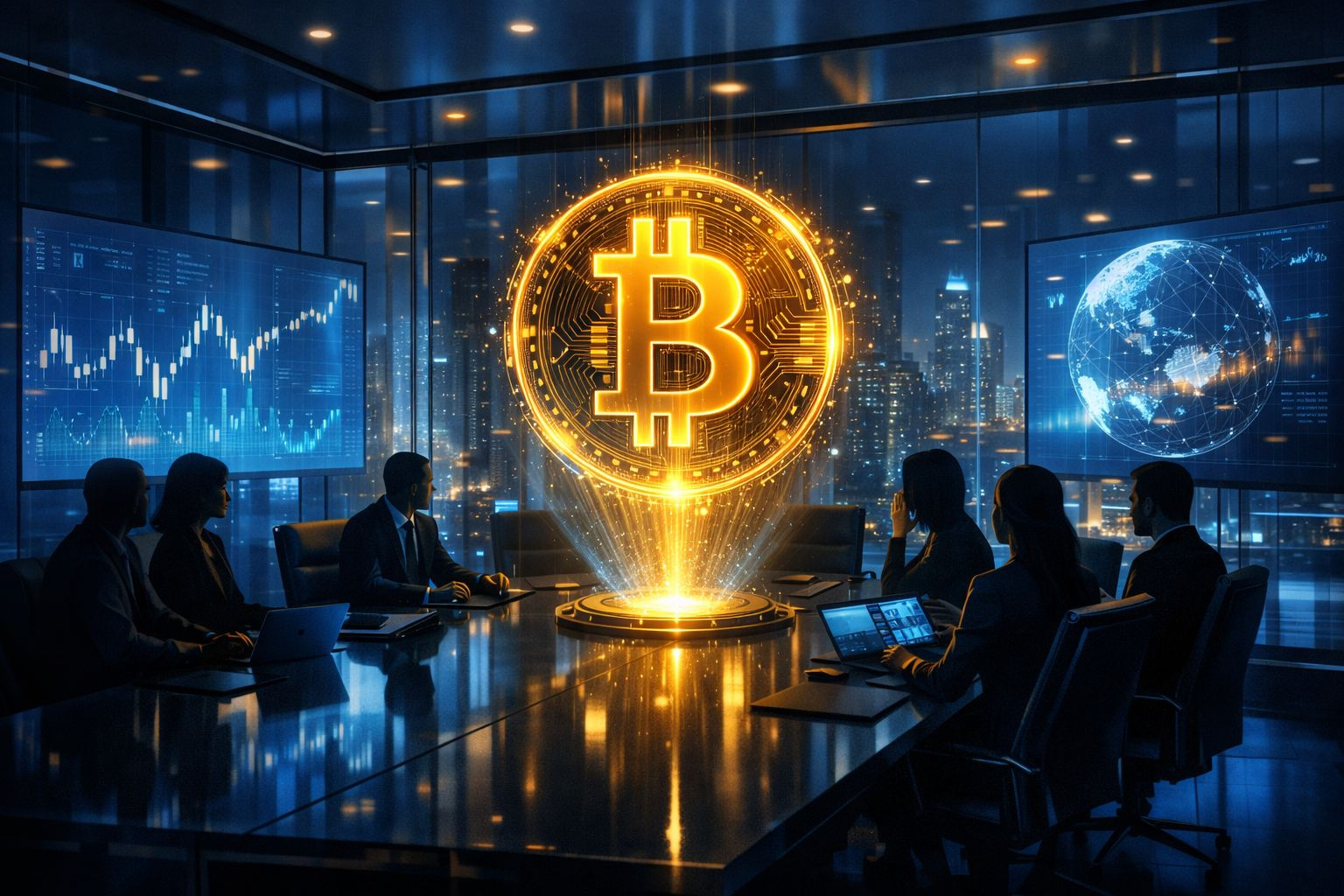 Adoção Institucional do Bitcoin