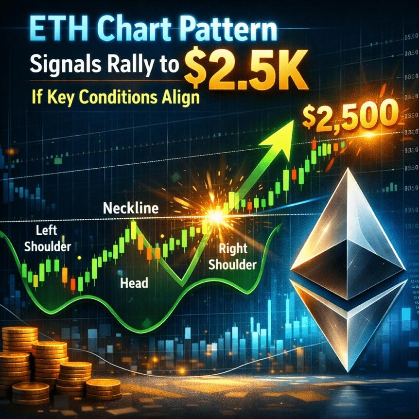 Eth Chart Pattern Signals Rally To $2.5k If Key Conditions Align