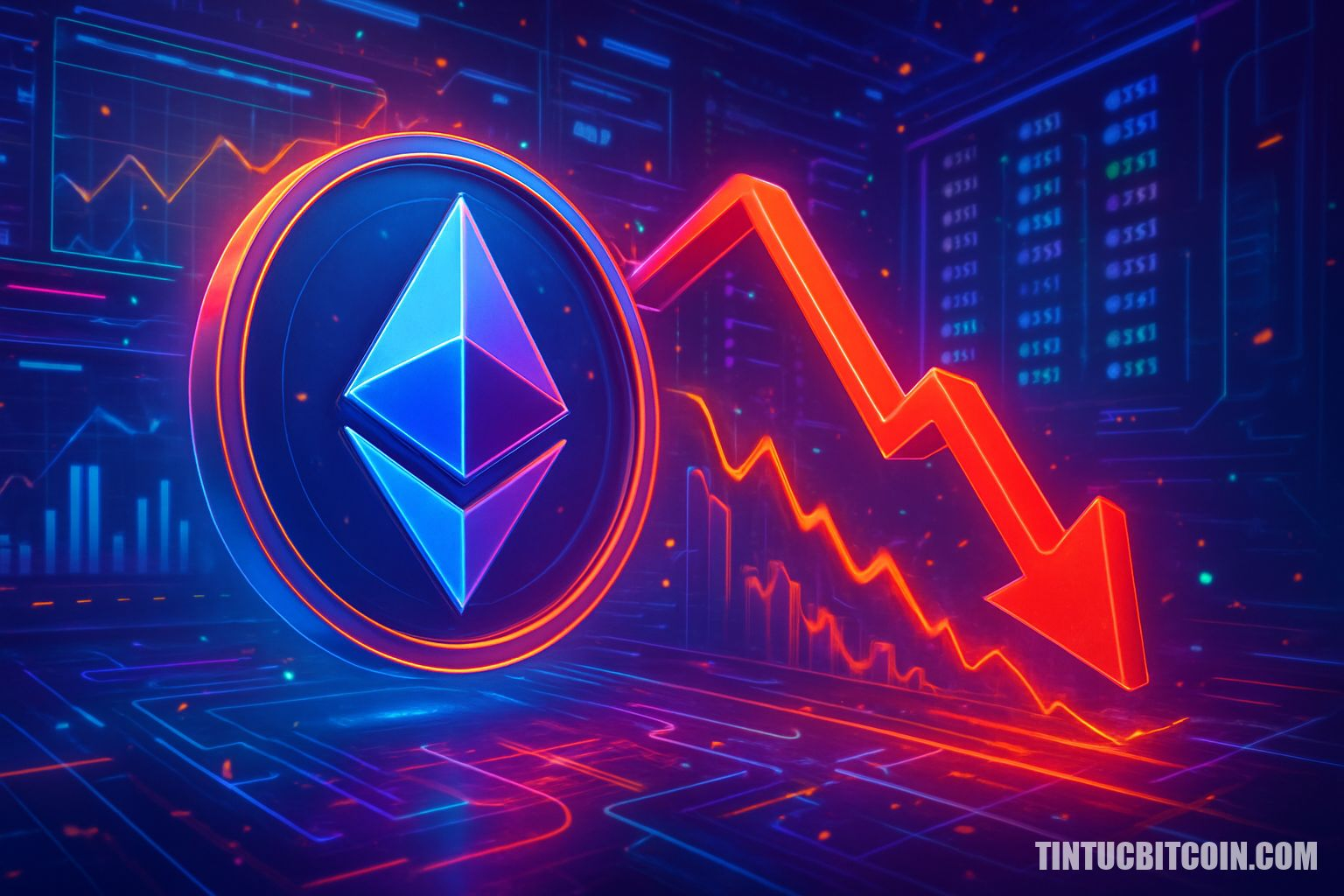 Ethereum chịu áp lực: Liệu có trụ vững trước làn sóng bán?