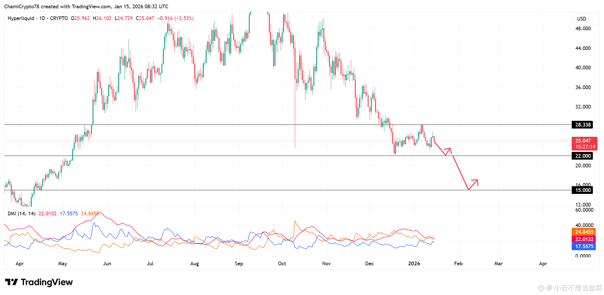 HYPE价格走势分析