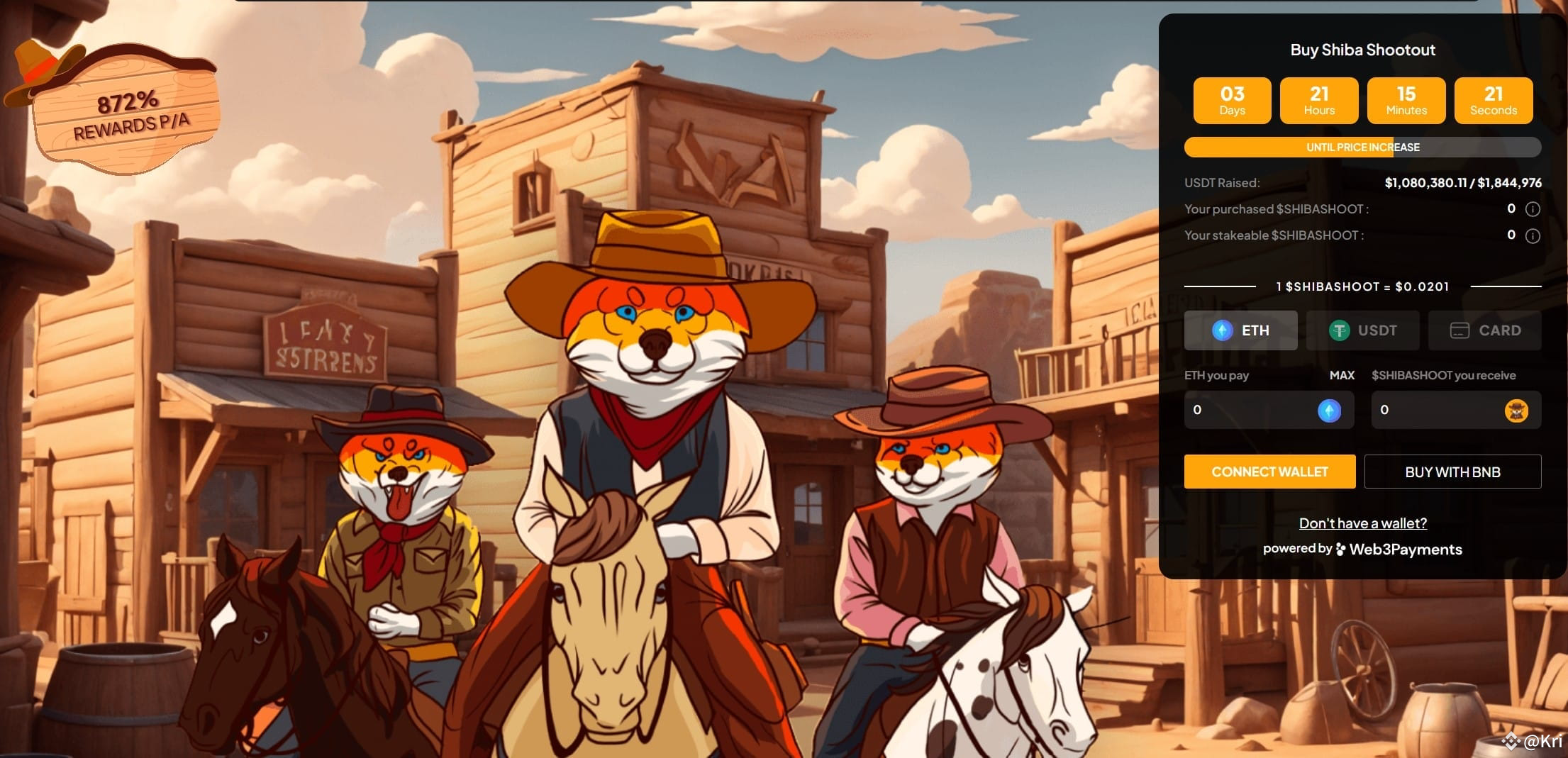 shiba shootout token presale