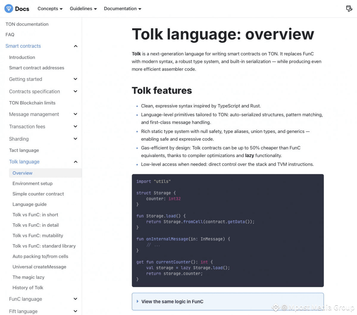 TON unveils Tolk, a new smart contract language optimized for gas efficiency and developer usability.