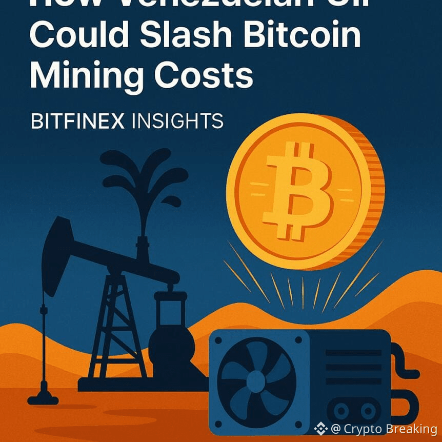 How Venezuelan Oil Could Slash Bitcoin Mining Costs – Bitfinex Insights