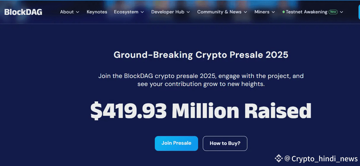 BlockDAG Presale Performance