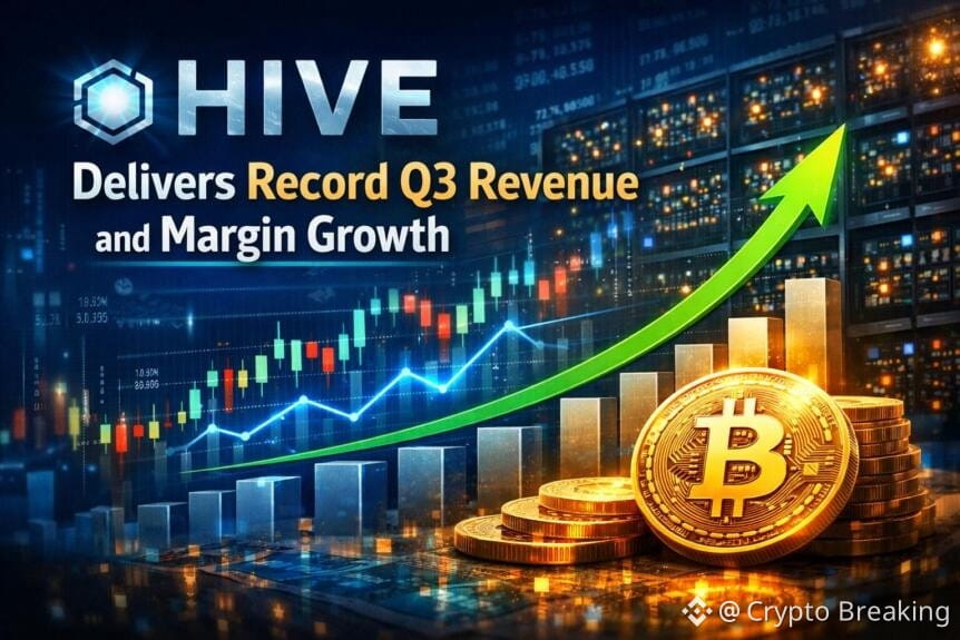Hive Delivers Record Q3 Revenue And Margin Growth