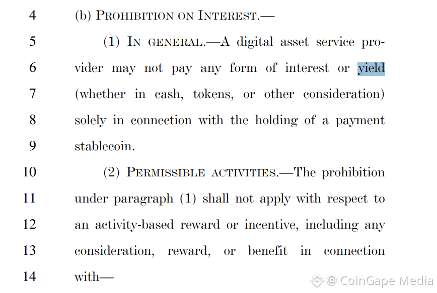 The Amended CLARITY Act