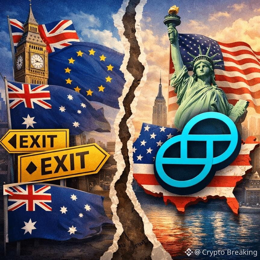 Gemini Exits Uk, Eu, And Australia To Focus On The Us Market