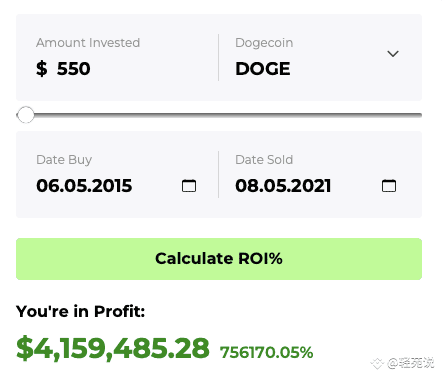 DOGE ROI