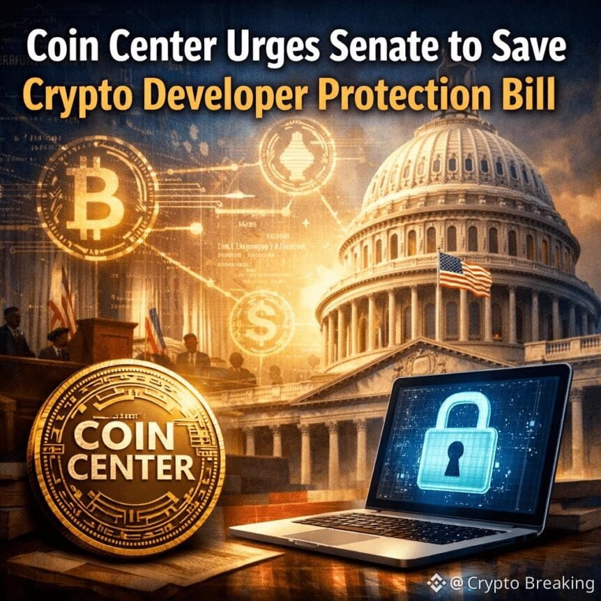 Coin Center Urges Senate To Save Crypto Developer Protection Bill