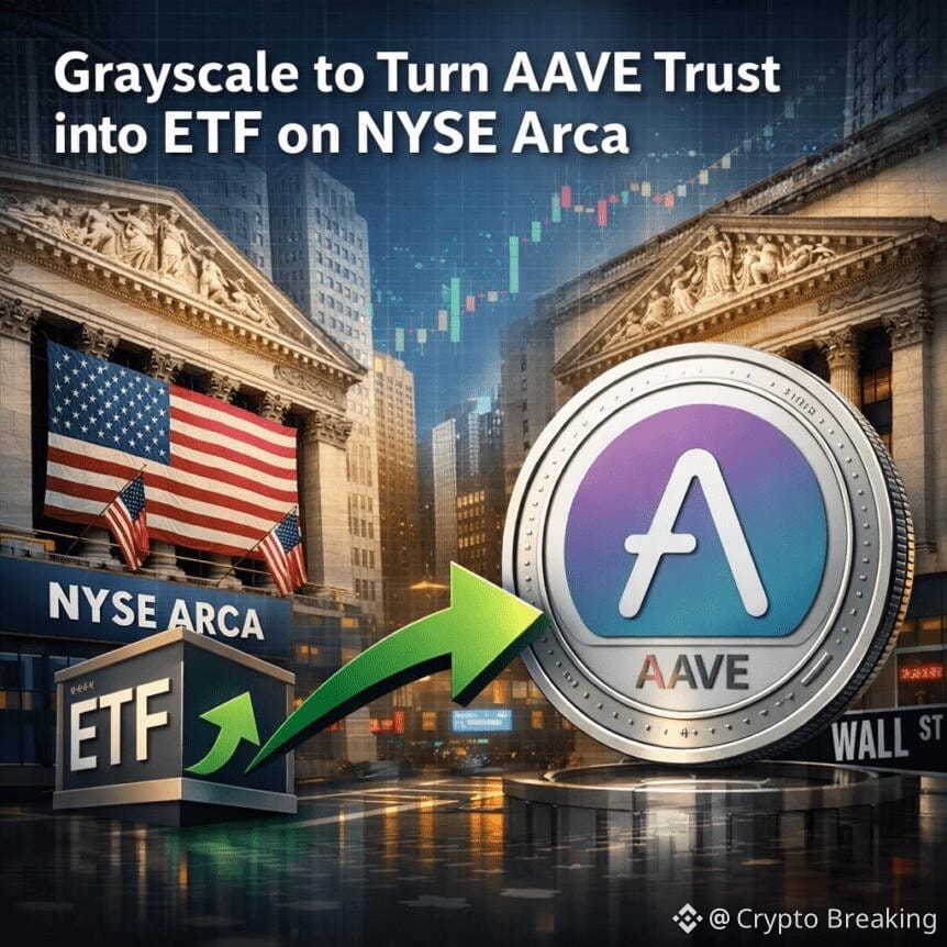 Grayscale To Turn Aave Trust Into Etf On Nyse Arca