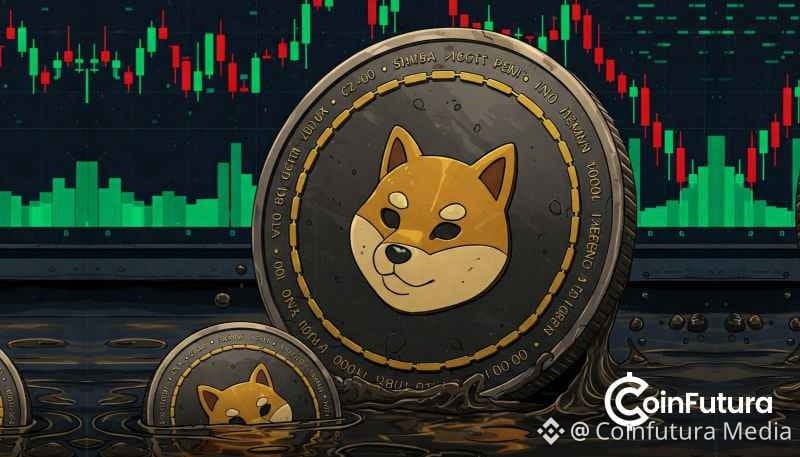 Shiba Inu Holds Key Support as Momentum Slows Near 100-Day EMA