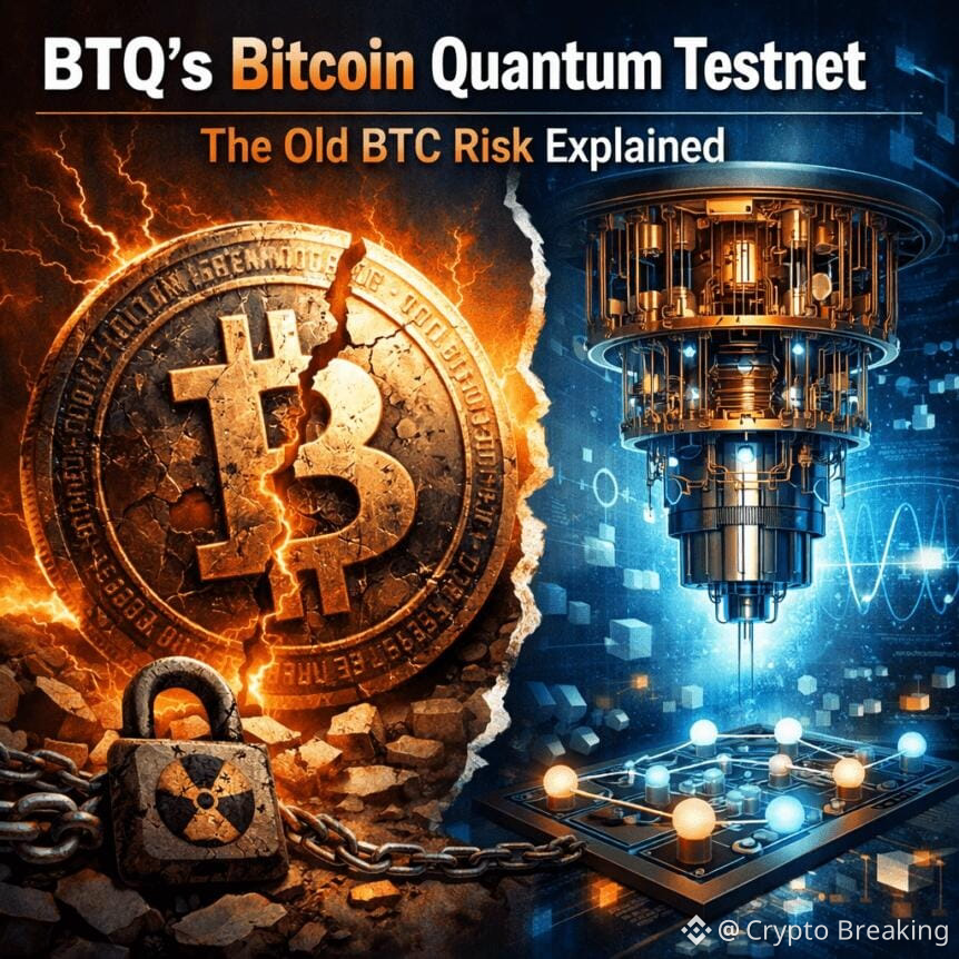 Btq's Bitcoin Quantum Testnet: The Old Btc Risk Explained