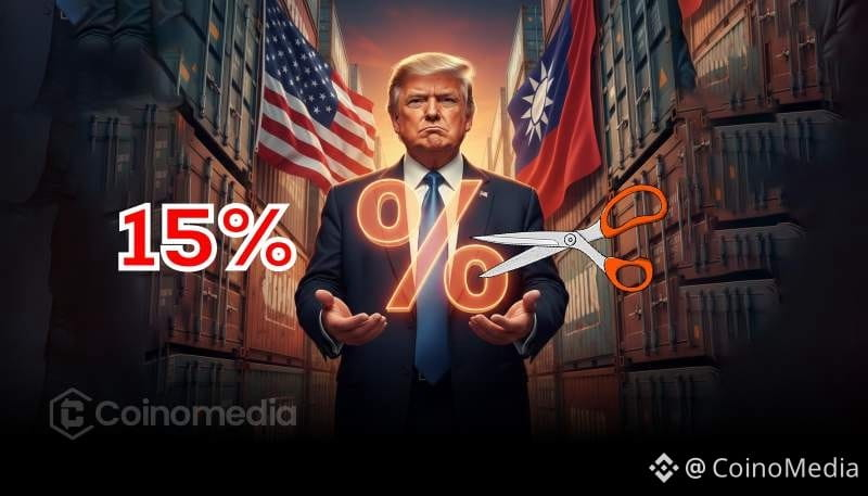 US Taiwan Trade Deal Cuts Tariffs to 15%