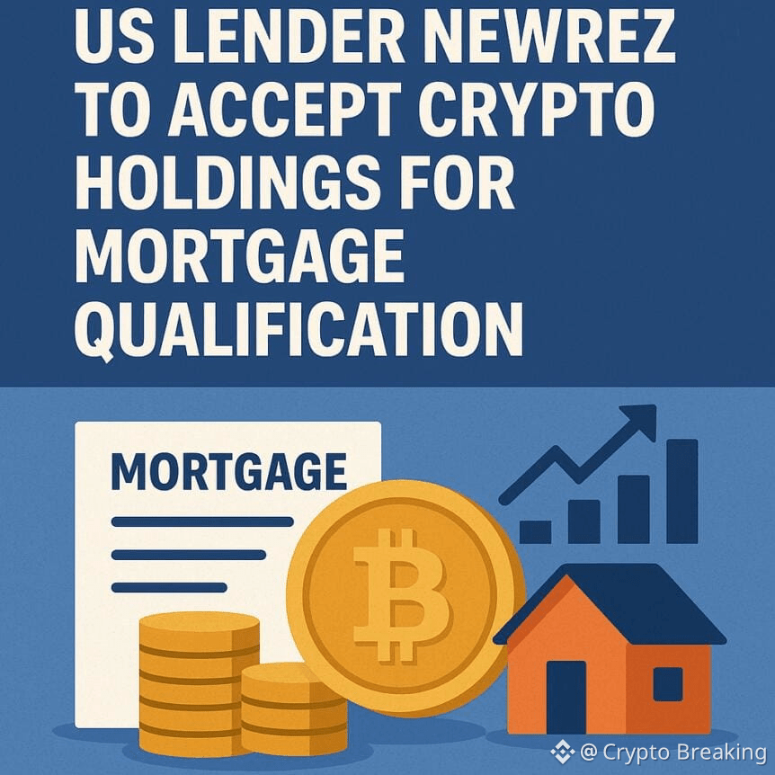 Us Lender Newrez To Accept Crypto Holdings For Mortgage Qualification