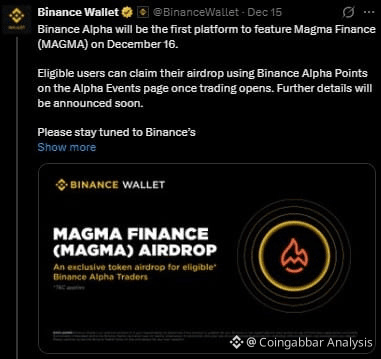 Magma listing