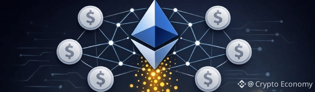 Stablecoin issuers generated about $5B in 2025 revenue attributed to Ethereum deployments